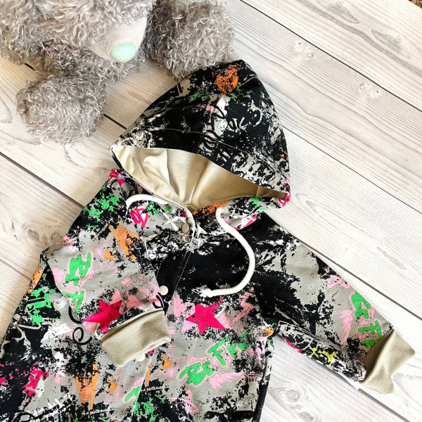 Комбинезон для новорожденного из натурального хлопка Bebika (20/13-29)